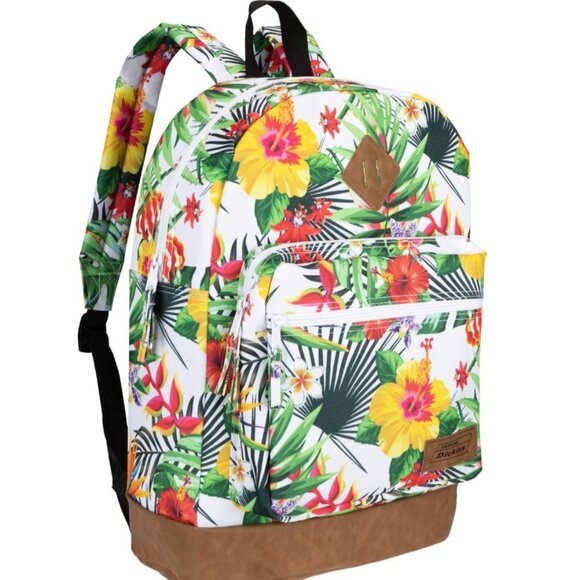 DICKIES Tropical Backpack NEW with tags. School, outing Travel - Picture 7 of 9